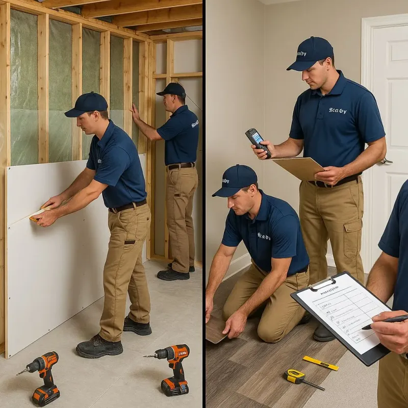 Repairs and Reconstruction process in Panguitch, UT